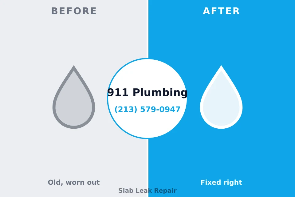 Before and after: plumbing company Kingston, TN